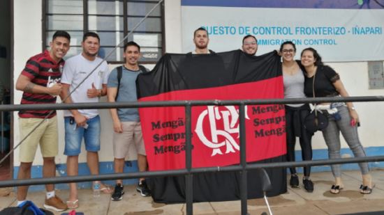 Hinchas de Flamengo y River ya se hacen notar en Lima para la final de la Copa Libertadores