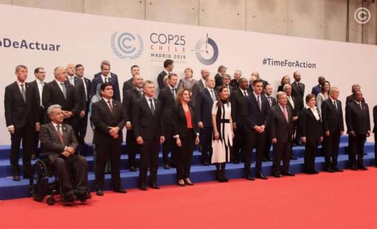 Ecuador reafirma su compromiso con la descarbonización en la COP25 en Madrid
