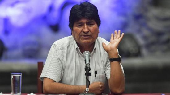 Evo critica a Áñez en Argentina, cuyo Gobierno le pidió no hablar de política