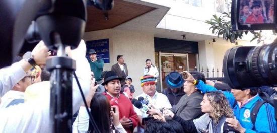 La Conaie prepara demanda contra Gobierno de Ecuador por disturbios