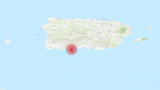 Un terremoto de magnitud 5 se siente en buena parte de Puerto Rico