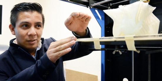 México crea impresora 3D para replicar huesos con materiales biodegradables