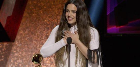 Rosalía gana el Grammy al mejor disco latino de rock, urbano o alternativo