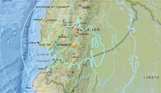 Tres sismos sacuden zonas de las regiones costera e insular de Ecuador