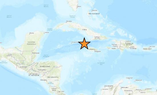 Terremoto de magnitud 7,7 sacude el Caribe, 125 kilómetros al sur de Jamaica