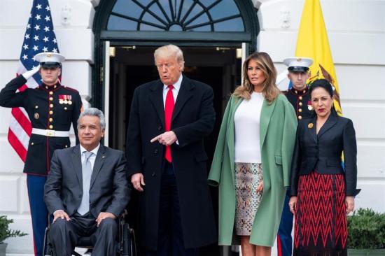 Ecuador considera un éxito reunión con Trump y ratifica interés en relación