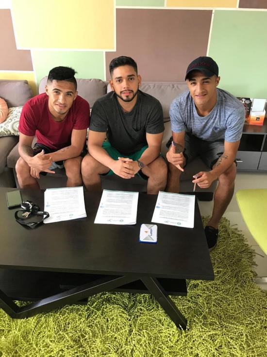 Los hermanos Ushiña firman contrato por un año con Liga de Portoviejo