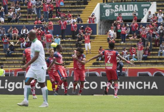 Liga de Portoviejo cae 2-1 ante El Nacional en su regreso a la Serie A