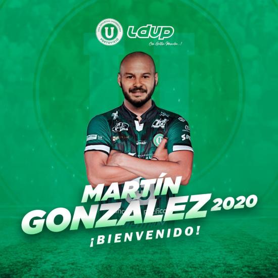 Martín González, el nuevo refuerzo de Liga de Portoviejo, llega hoy a la capital manabita
