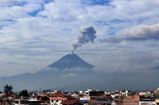 El Instituto Geofísico de Ecuador descarta colapso del volcán Tungurahua