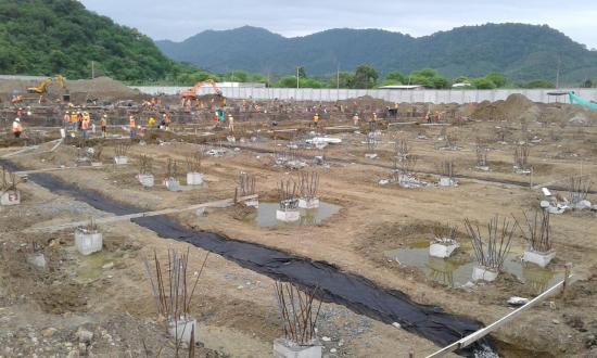 Suspendida la construcción del hospital en Bahía de Caráquez