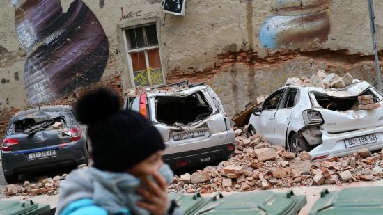 Preocupación tras terremoto en Croacia debido a gente en las calles