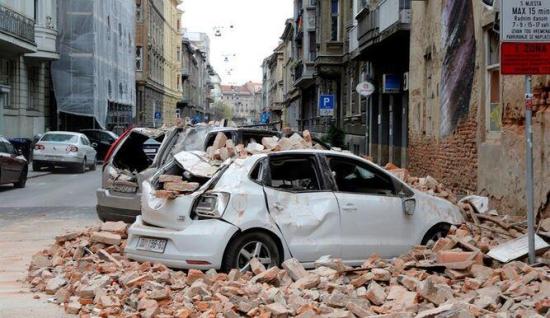 Temblores sacuden capital de Croacia, causando daños materiales y heridos