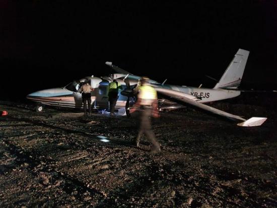 Siete procesados tras accidente de avioneta de matrícula mexicana en Montecristi