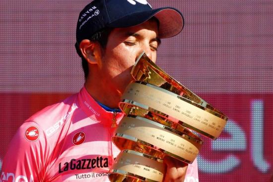 Richard Carapaz confirma que el Giro de Italia es su gran objetivo