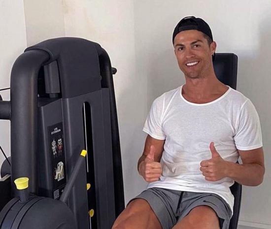Cristiano Ronaldo termina la cuarentena y podrá entrenar a partir de este martes
