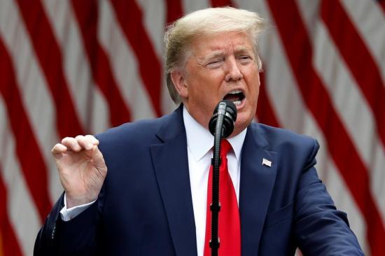 Trump anuncia que EE.UU. 'rompe su relación con la OMS' por su gestión del COVID-19