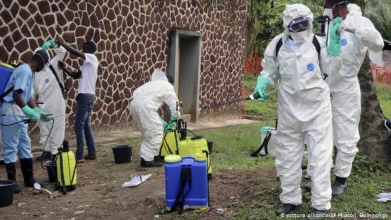 Declaran un nuevo brote de ébola en el noroeste de la RD del Congo
