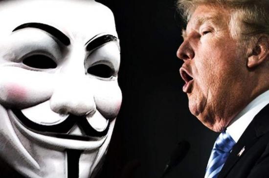 Anonymous afirma que Donald Trump estaba involucrado en la red de Jeffrey Epstein de tráfico de menores
