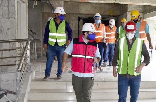 PORTOVIEJO: El plazo para la reconstrucción del Palacio de Justicia podría ampliarse