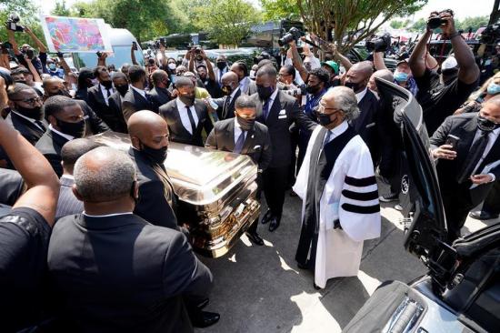 Estados Unidos despide a George Floyd en un funeral privado por 'el cambio”