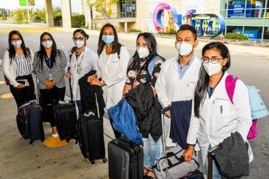 Guayaquil envía apoyo a Quito para hacer frente a la pandemia