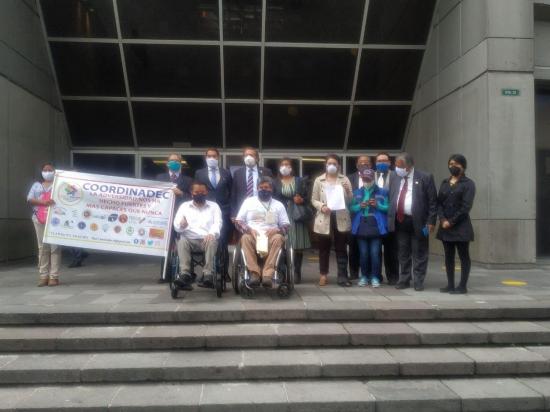 Coordinadec pide investigar carnés de discapacidad de legisladores