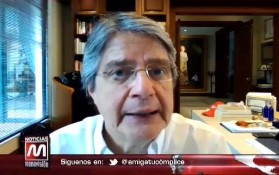 Guillermo Lasso ratifica candidatura presidencial para los comicios de 2021