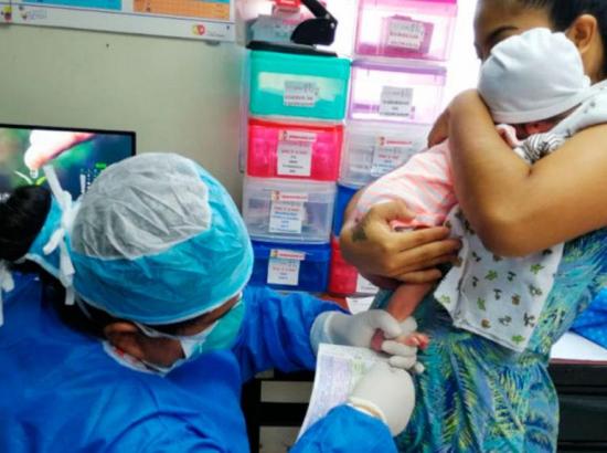 OMS alerta sobre el descenso de los niños vacunados a causa de la pandemia