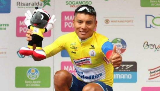 Jonathan Caicedo viaja a España con la mirada puesta en el Giro de Italia