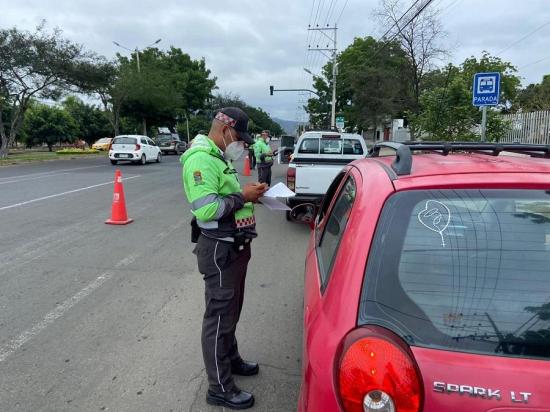Portovial retoma los controles de tránsito para evitar más contagios en Portoviejo