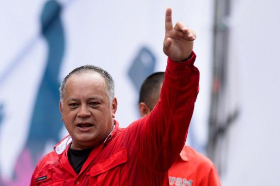 El dirigente chavista Diosdado Cabello reaparece tras casi un mes con covid-19