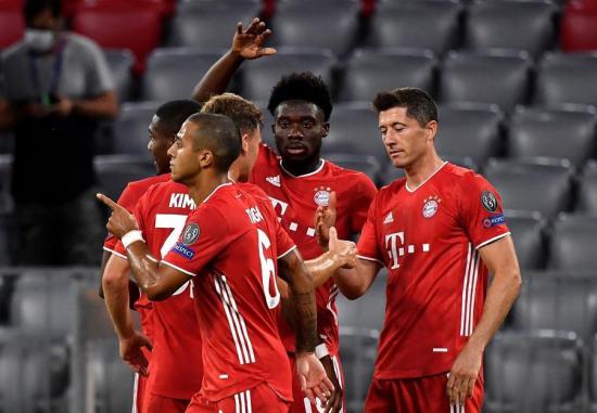 El Bayern no deja dudas y se pone en cuartos con doblete de Lewandowski