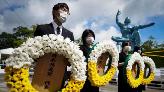 Nagasaki pide al mundo 75 años después que su ataque nuclear sea el último