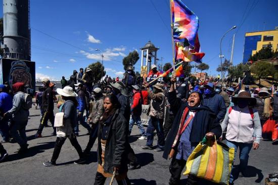 Bolivia vive doce días de protestas contra el aplazamiento de las elecciones