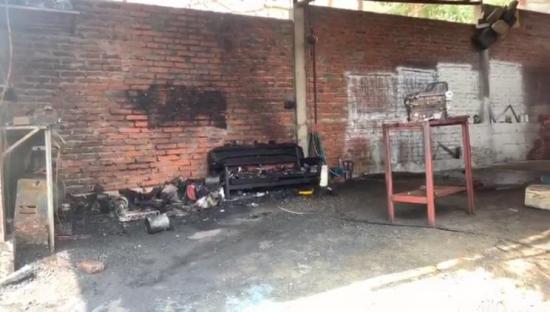 Explosión en un taller deja a una persona con quemaduras de tercer grado en Montecristi