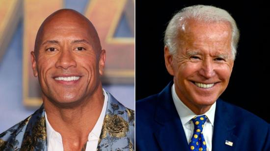 Dwayne 'The Rock' Johnson anuncia que apoyará a Biden en las elecciones