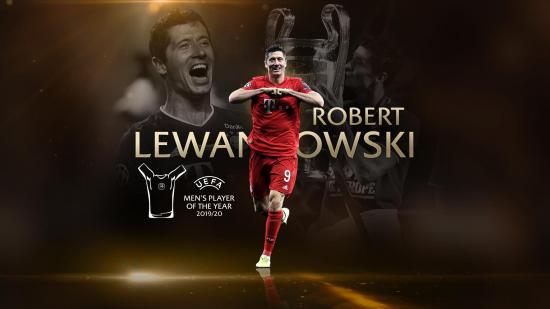 Robert Lewandowski, elegido mejor jugador de la última Liga de Campeones