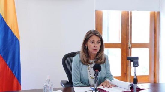 La vicepresidenta colombiana da positivo para el covid-19