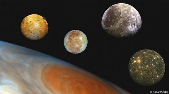 Descubren ambientes 'habitables' en las lunas heladas de Júpiter