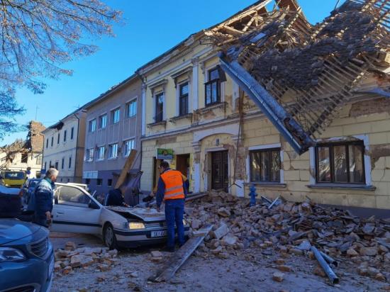 Dos nuevos sismos sacuden la zona afectada por el terremoto del martes en Croacia