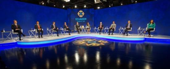 Fortalecer empleo y salud, prioridades de candidatos a Presidencia de Ecuador