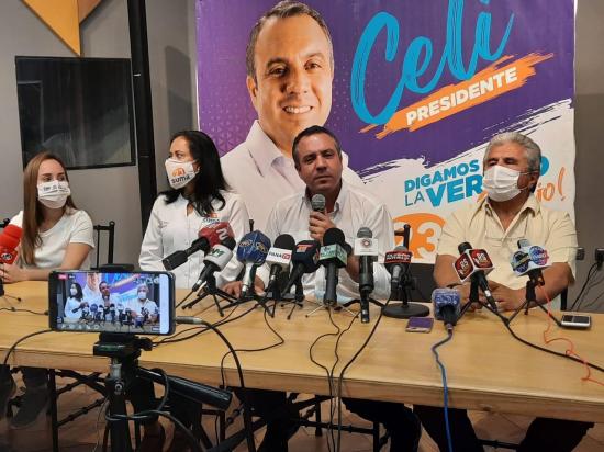 El candidato presidencial Guillermo Celi exigirá la devolución del dinero del copago a familias afectadas por el terremoto del 16A