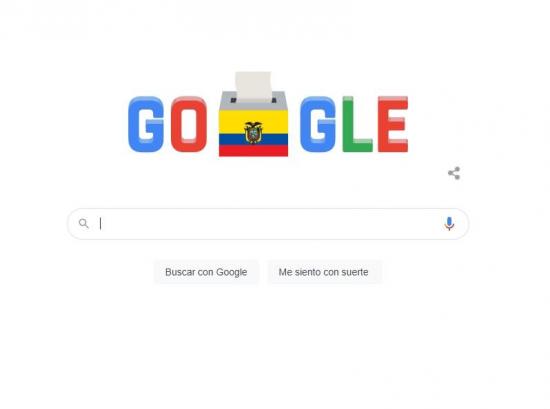 Las elecciones de Ecuador se toman internet y el 'doodle' de Google