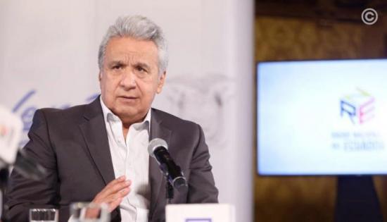 Lenín Moreno rechaza que Asamblea Nacional  tumbara su ley de dolarización